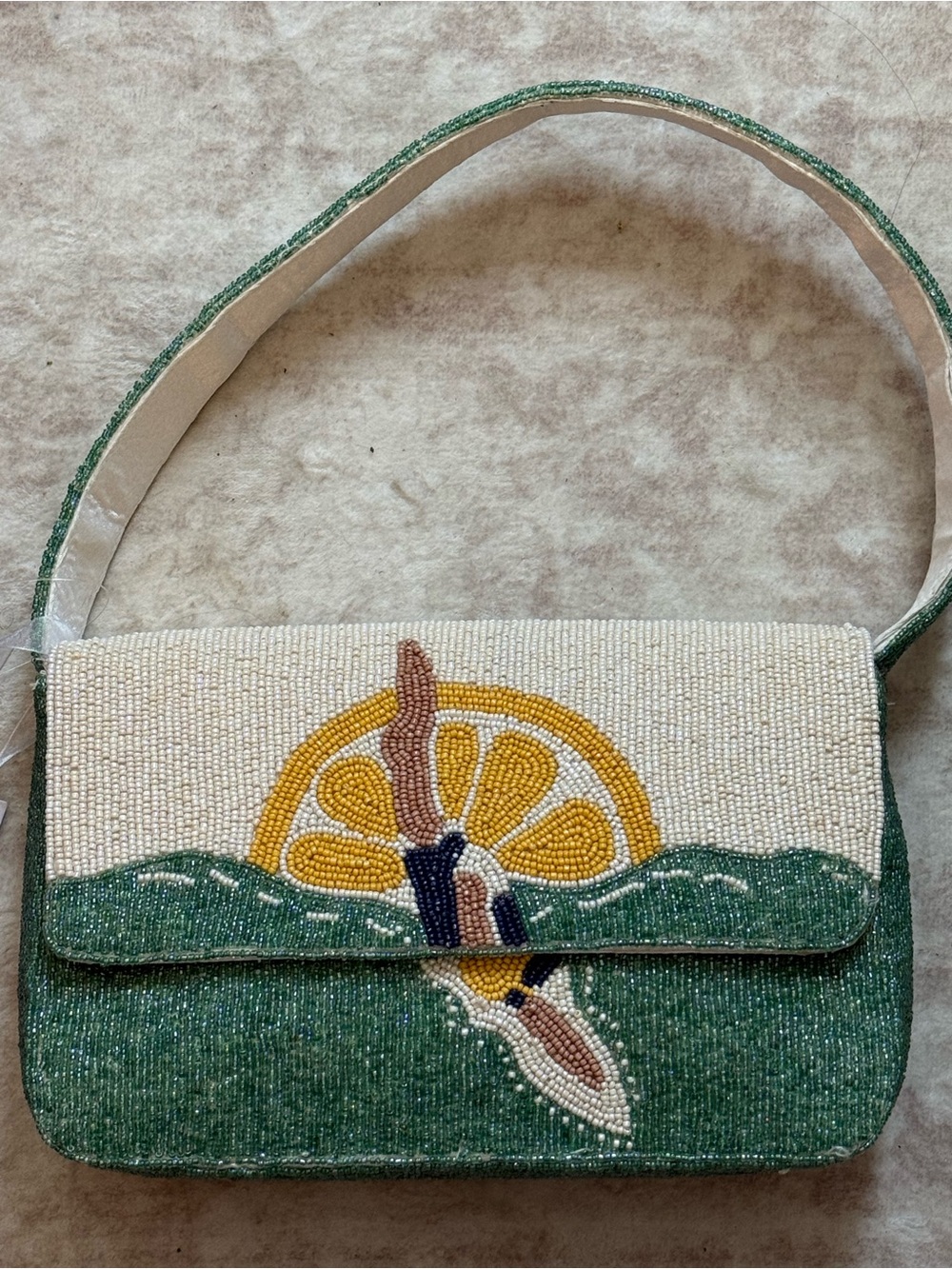 NWT TJ Maxx Beaded Bag
